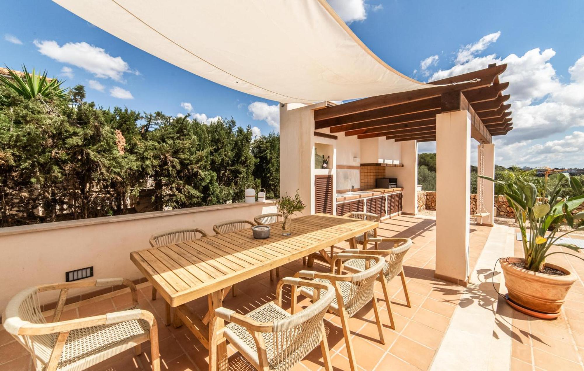 With Pool And Sea View Ferienhaus El Estanyol